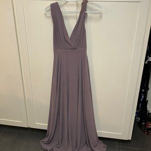 Muted Liliac purple dress